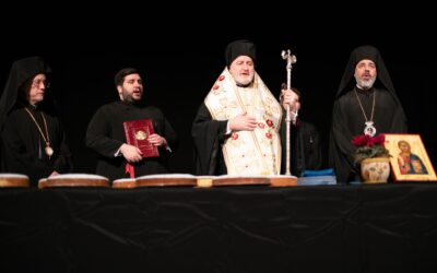 HIS EMINENCE ARCHBISHOP ELPIDOPHOROS VISITS HCHC TO BLESS THE STUDENTS AND NEW SEMESTER