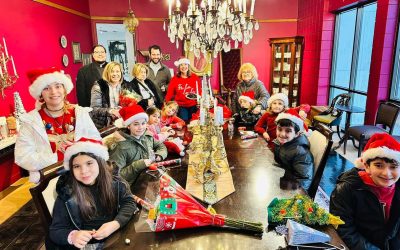 Saint Nektarios Greek School Christmas Caroling at MCC