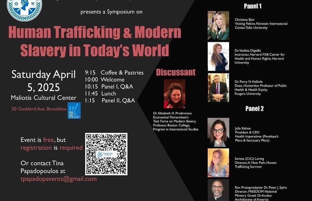 Symposium on Human Trafficking & Modern Slavery in Today’s World