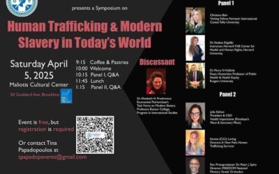 Symposium on Human Trafficking & Modern Slavery in Today’s World